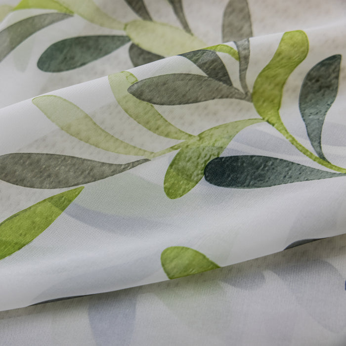digital bedruckter Hochwertiger Voile Blättern