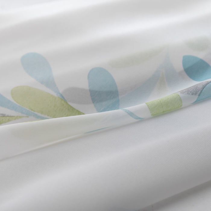 digital bedruckter Hochwertiger Voile Blättern